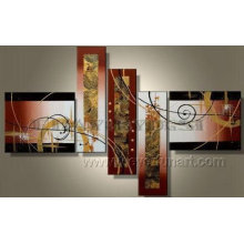 Handpainted Large Abstract Modern Group Painting (XD5-074)